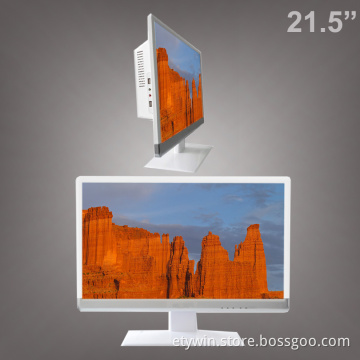 Made in China factory cheap integrated type assemble all in one pc case with 23.6 inch LED monitor for home/office